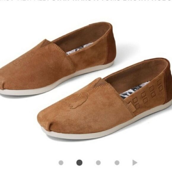 TOMS STAR WARS CLASSIC CHEWBACCA EDITION WOMEN'S NUBUCK  LIFESTYLE SNEAKERS - Picture 1 of 16